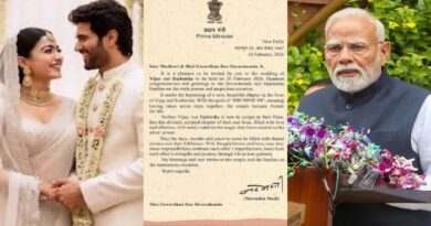 ବିଜୟ ଦେବରକୋଣ୍ଡା ଏବଂ ରଶ୍ମିକା ମନ୍ଦାନାଙ୍କୁ ବିବାହ ଶୁଭେଚ୍ଛା ଜଣାଇଲେ ପ୍ରଧାନମନ୍ତ୍ରୀ, ଲେଖିଲେ ସ୍ବତନ୍ତ୍ର ଚିଠି