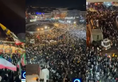 ଇରାନୀ ସୈନ୍ୟମାନେ ବାଲିଷ୍ଟିକ୍ କ୍ଷେପଣାସ୍ତ୍ର ସହ ରାସ୍ତାକୁ ଓହ୍ଲାଇଲେ