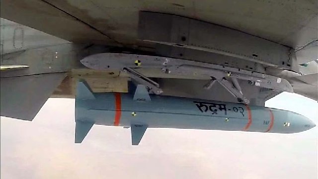 DRDO ର ବଡ଼ ପଦକ୍ଷେପ, ‘ରୁଦ୍ରମ୍-2’ ମିସାଇଲର ସଫଳ